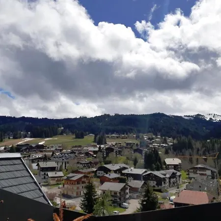 Lumineux Avec Terrasse, Parking Et Wifi Aux Gets - Fr-1-598-51 Apartment Les Gets
