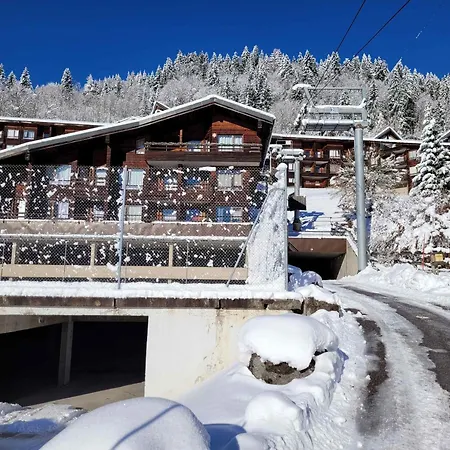 Lumineux Avec Terrasse, Parking Et Wifi Aux Gets - Fr-1-598-51 Apartment Les Gets